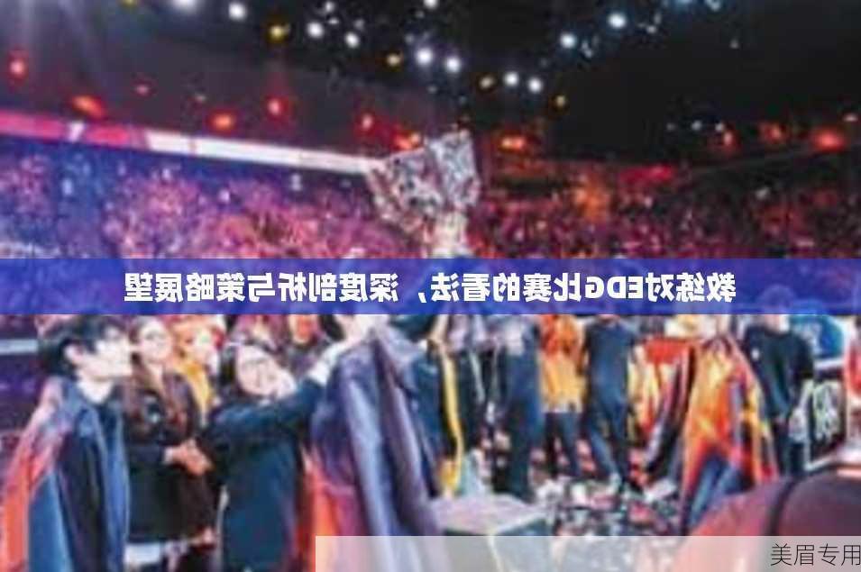 教练对EDG比赛的看法，深度剖析与策略展望