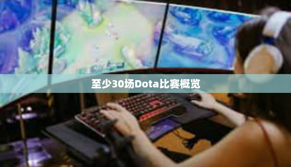 至少30场Dota比赛概览